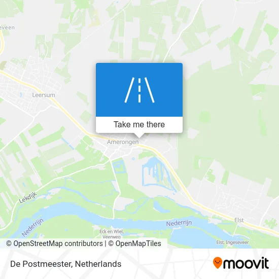 De Postmeester map
