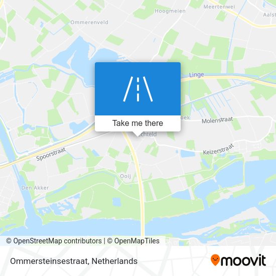 Ommersteinsestraat map