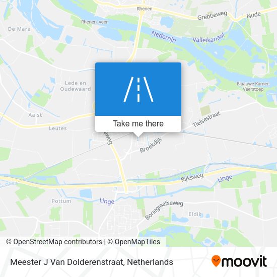 Meester J Van Dolderenstraat map