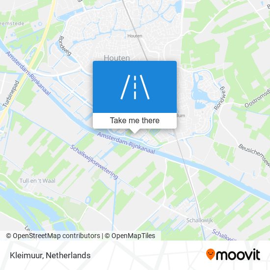 Kleimuur map