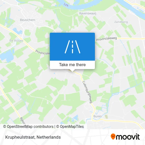 Krupheulstraat map