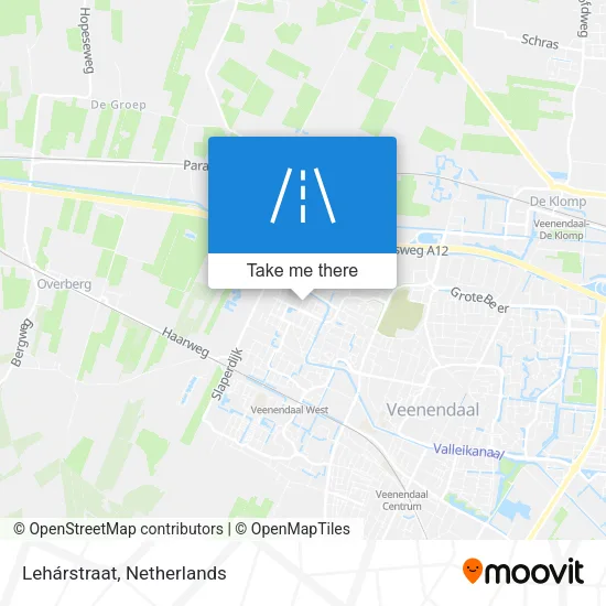Lehárstraat map