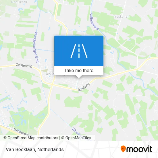 Van Beeklaan map