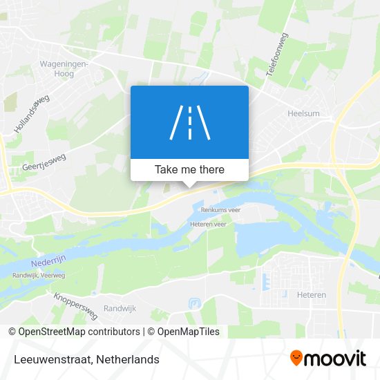 Leeuwenstraat map