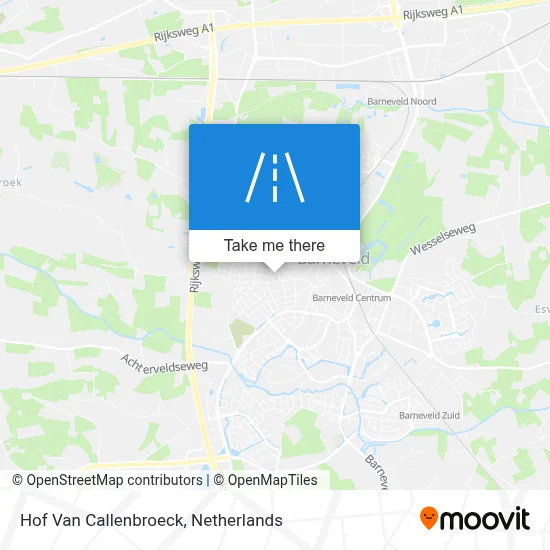 Hof Van Callenbroeck map