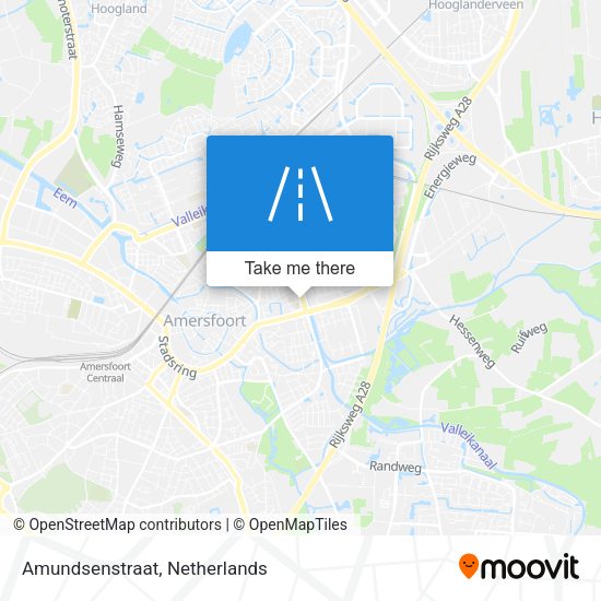 Amundsenstraat map