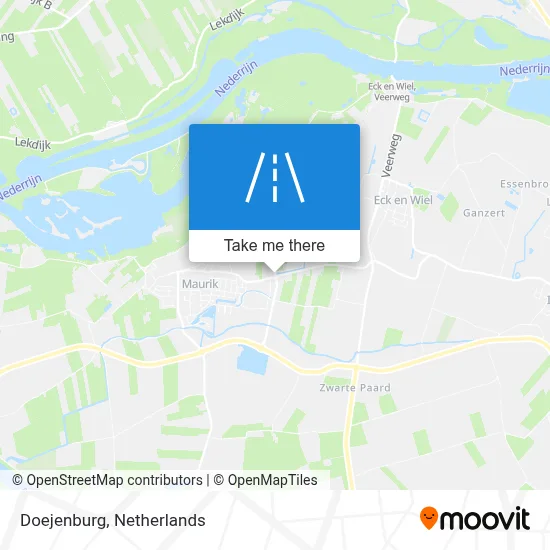 Doejenburg map