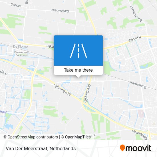 Van Der Meerstraat map