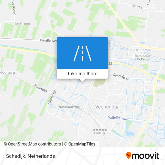Schadijk map