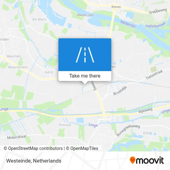 Westeinde map