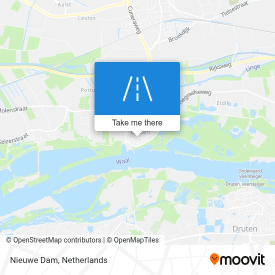 Nieuwe Dam map