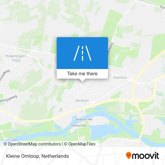 Kleine Omloop map