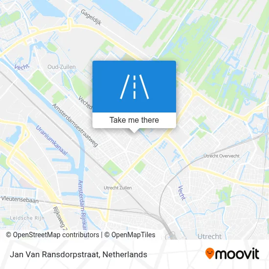 Jan Van Ransdorpstraat map