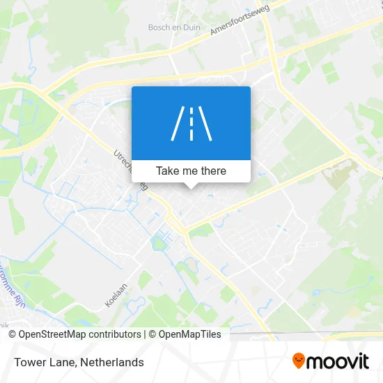 Torenlaan map