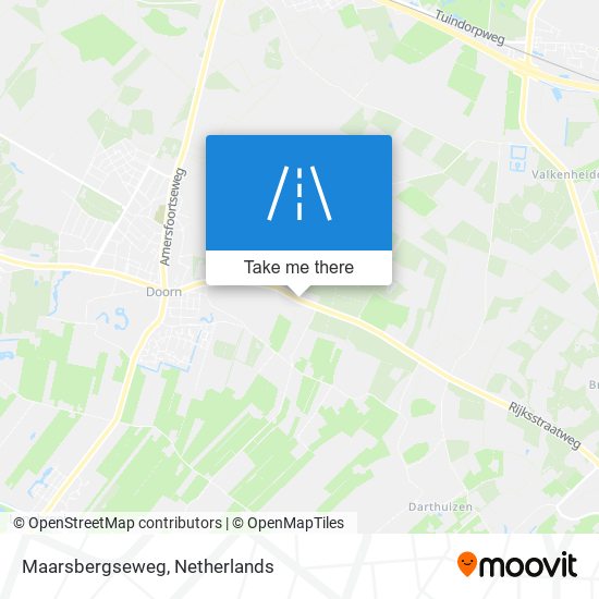 Maarsbergseweg map