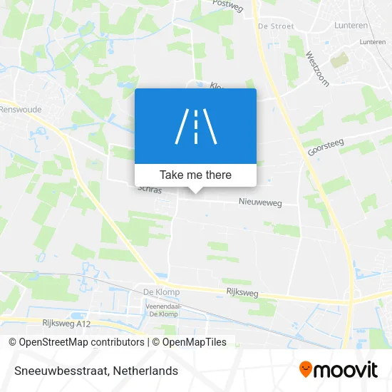 Sneeuwbesstraat map