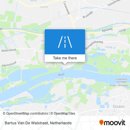 Bartus Van De Walstraat map
