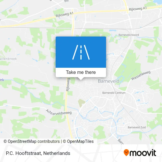 P.C. Hooftstraat map