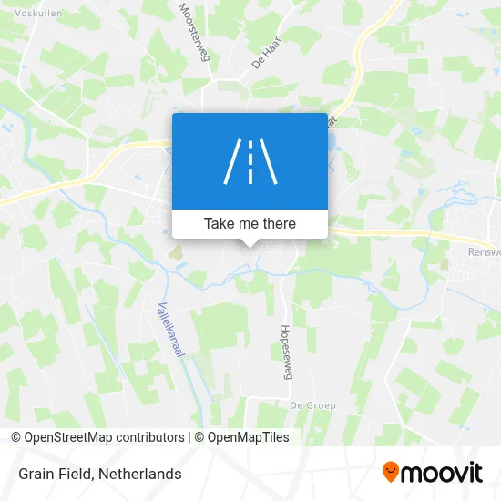 Korenveld map