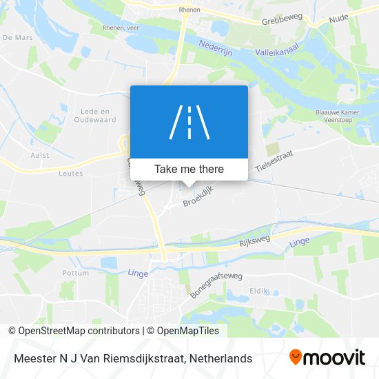 Meester N J Van Riemsdijkstraat map