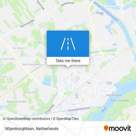 Wijenburghlaan map
