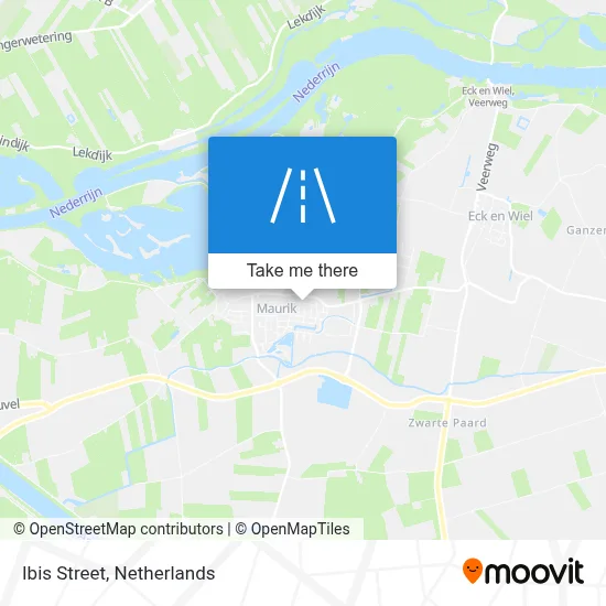 Ibisstraat map