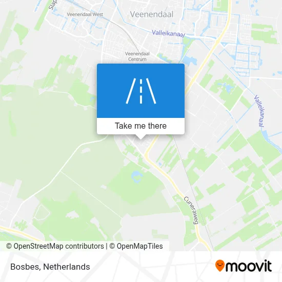 Bosbes map