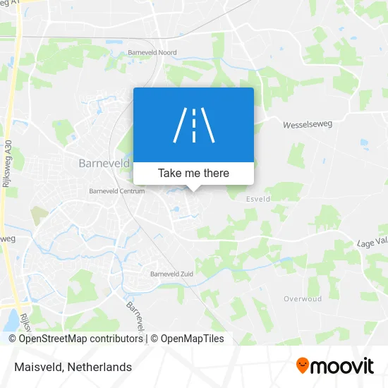 Maisveld map