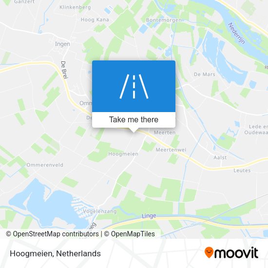 Hoogmeien map