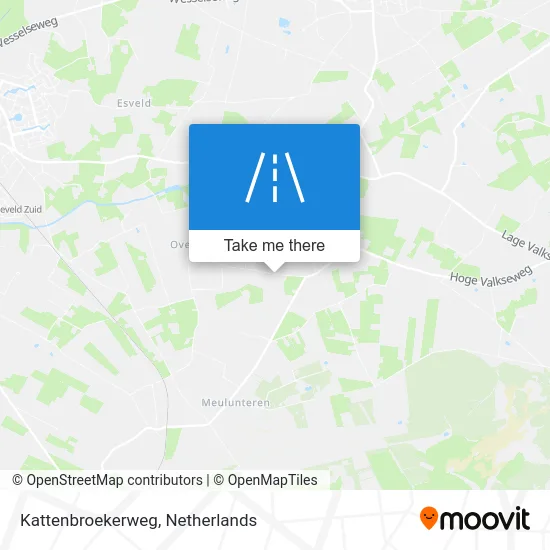 Kattenbroekerweg map