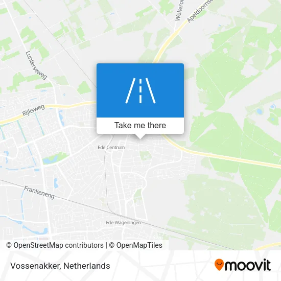 Vossenakker map