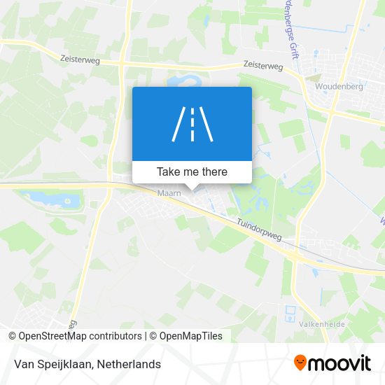 Van Speijklaan map