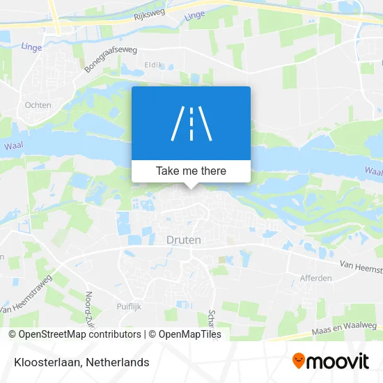 Kloosterlaan map