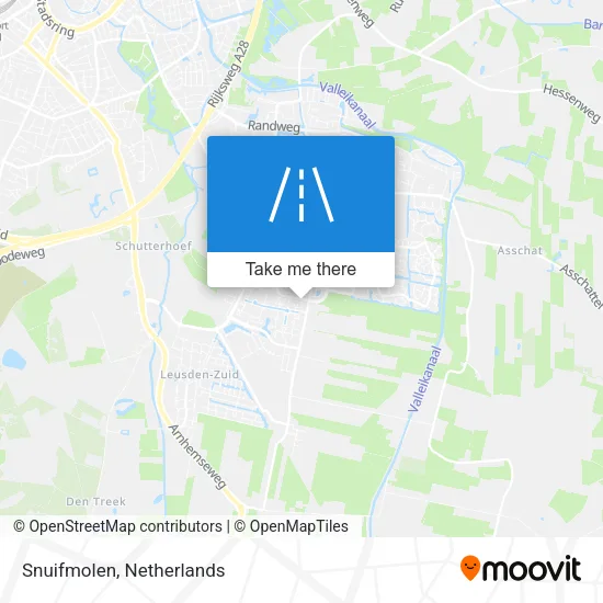 Snuifmolen map