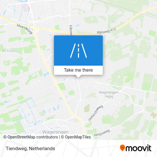 Tiendweg map