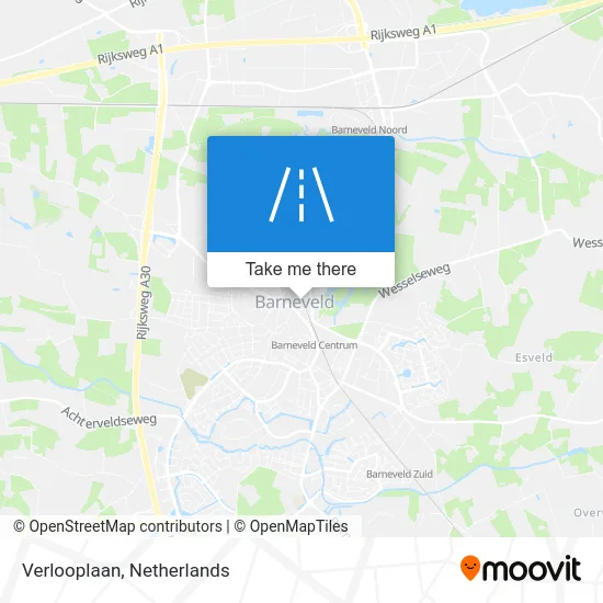 Verlooplaan map