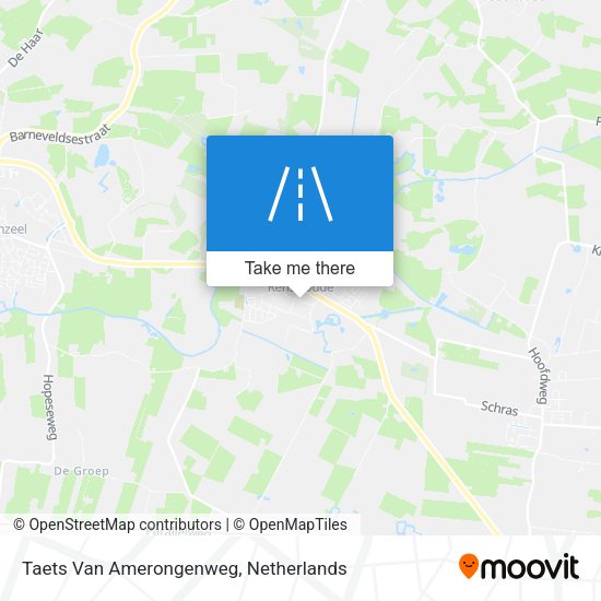 Taets Van Amerongenweg map