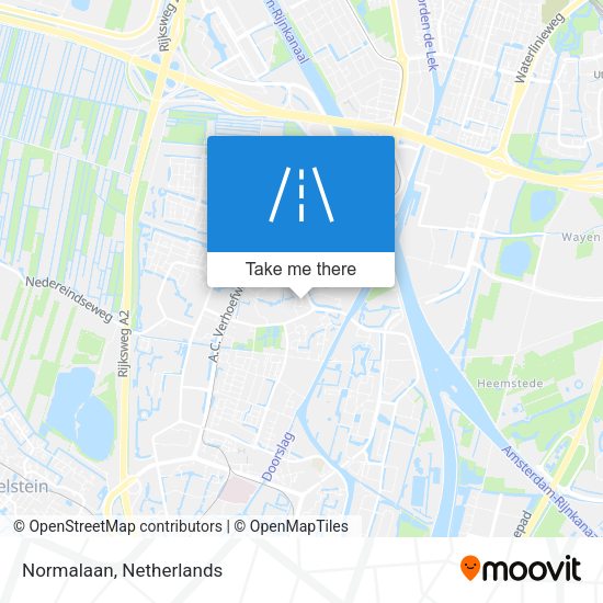 Normalaan map