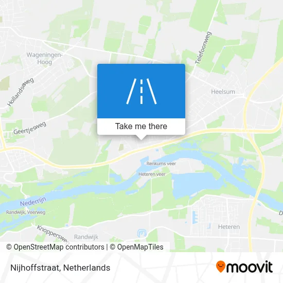 Nijhoffstraat map