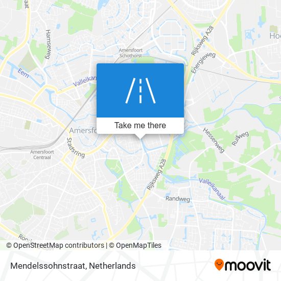 Mendelssohnstraat map