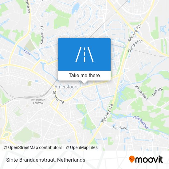 Sinte Brandaenstraat map