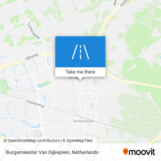 Burgemeester Van Dijkeplein map
