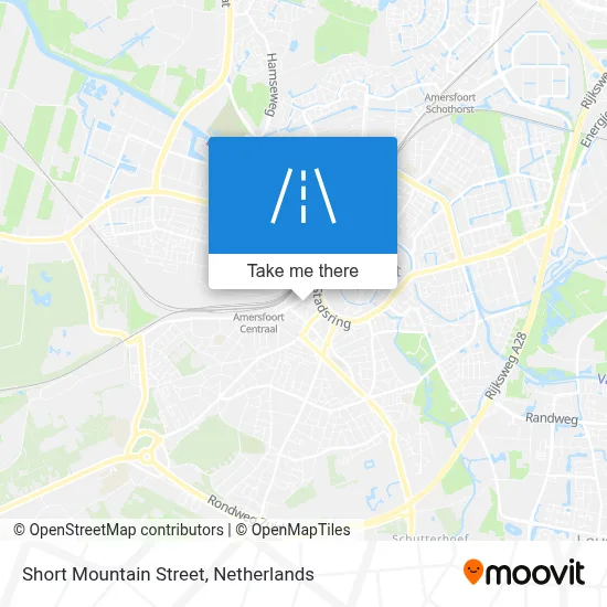 Korte Bergstraat map