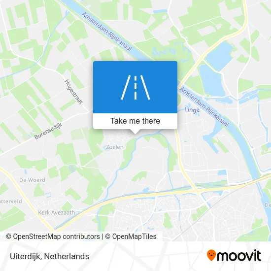 Uiterdijk map