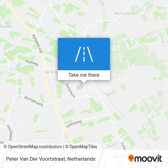 Peter Van Der Voortstraat map