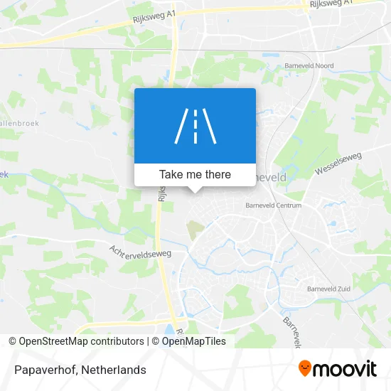 Papaverhof map