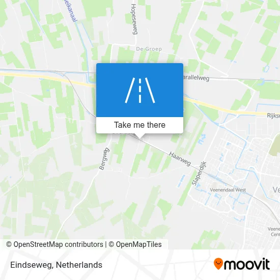 Eindseweg map