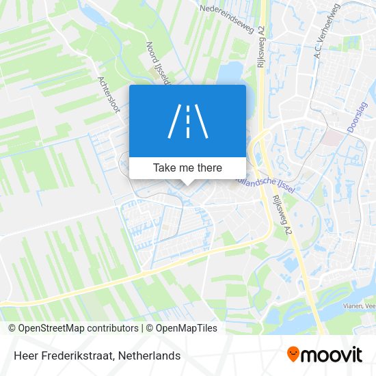Heer Frederikstraat map