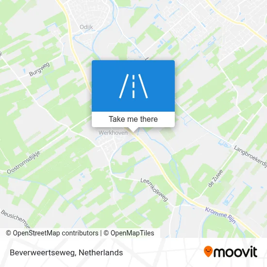 Beverweertseweg map