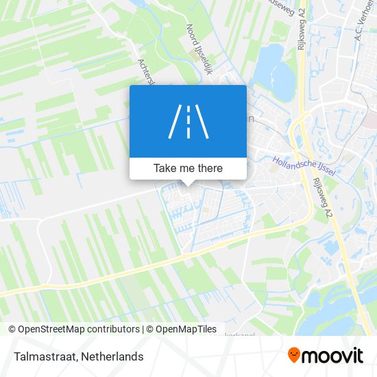 Talmastraat map